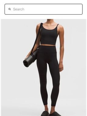 lululemon Align Twist-Strap Cropped Tank Top Light Support B/C Cup